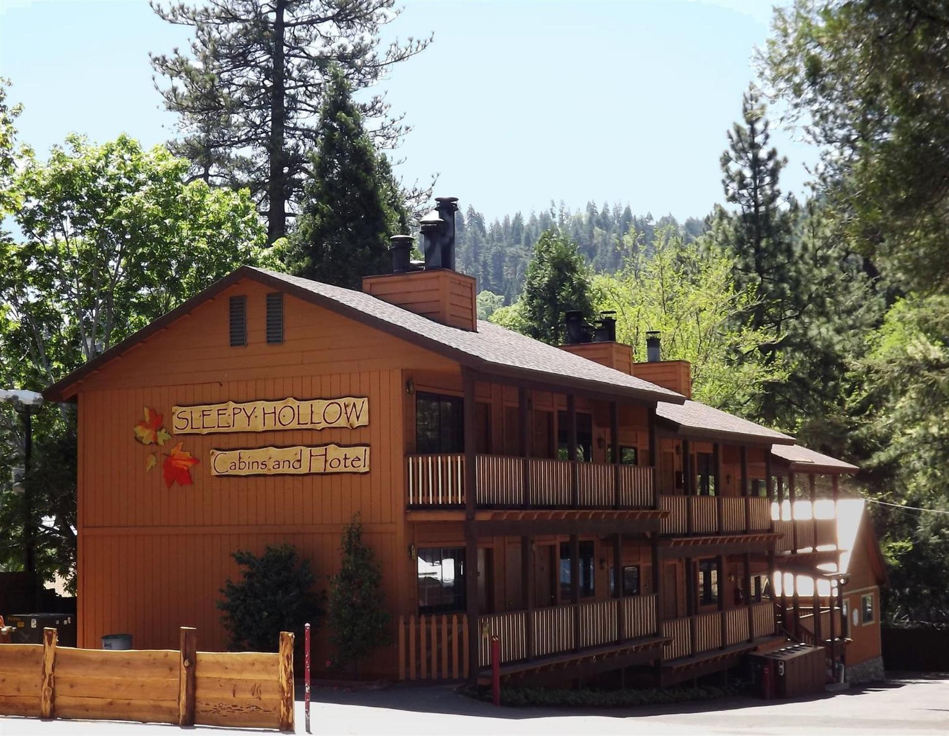 Sleepy Hollow Cabins And Hotel Crestline 外观 照片